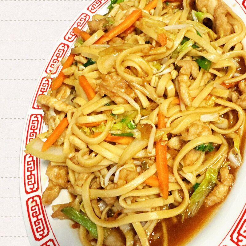 L-3.Pork Lo Mein