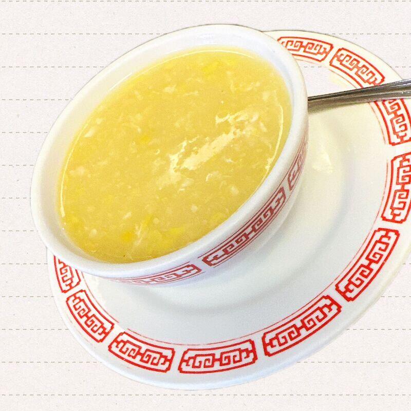 CHICKEN CORN SOUP