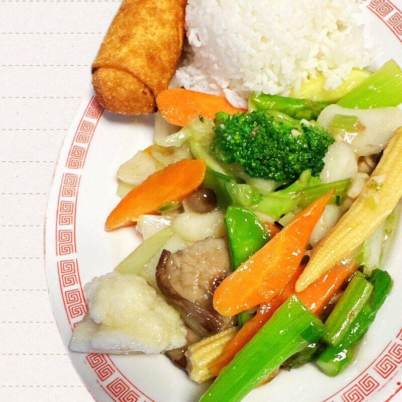 Gourmet Chinese Vegetable Plate
