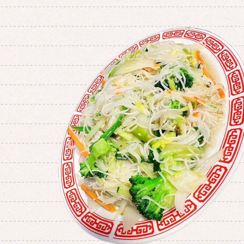 Singapore Rice Noodle w/ Vegetable