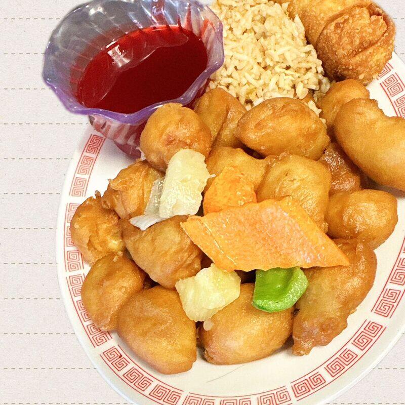 G. SWEET & SOUR PORK