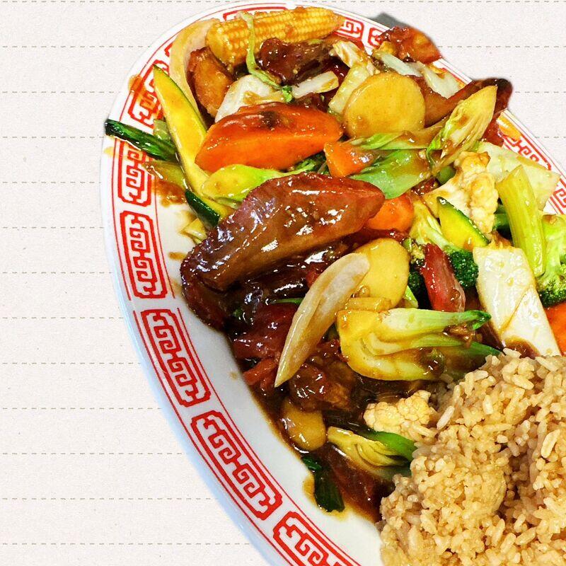 DS-4 ROASTED PORK WITH VEGETABLES