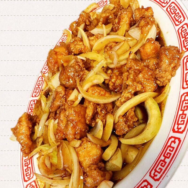 C-10. Boneless Chicken with Teriyaki Sauce