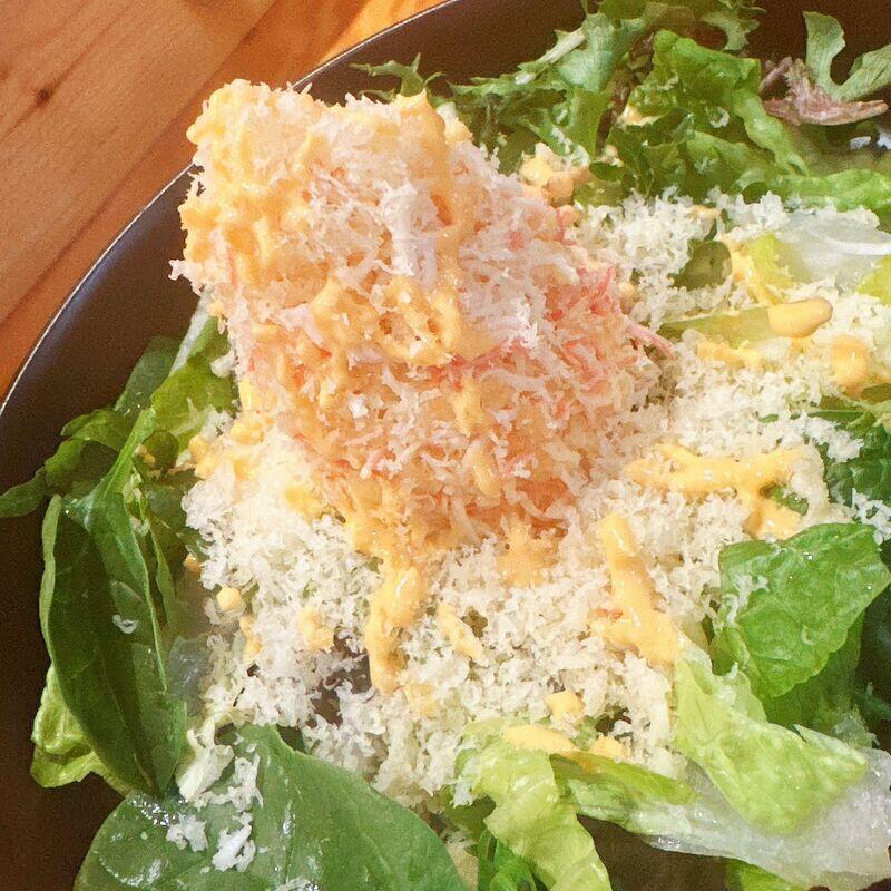 Spicy Crunchy Snow Crab Salad