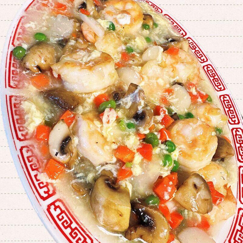 S-3. SHRIMP WITH LOBSTER SAUCE