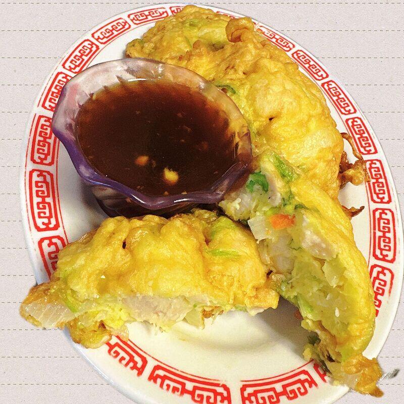 Y-1 Chicken Egg Foo Young