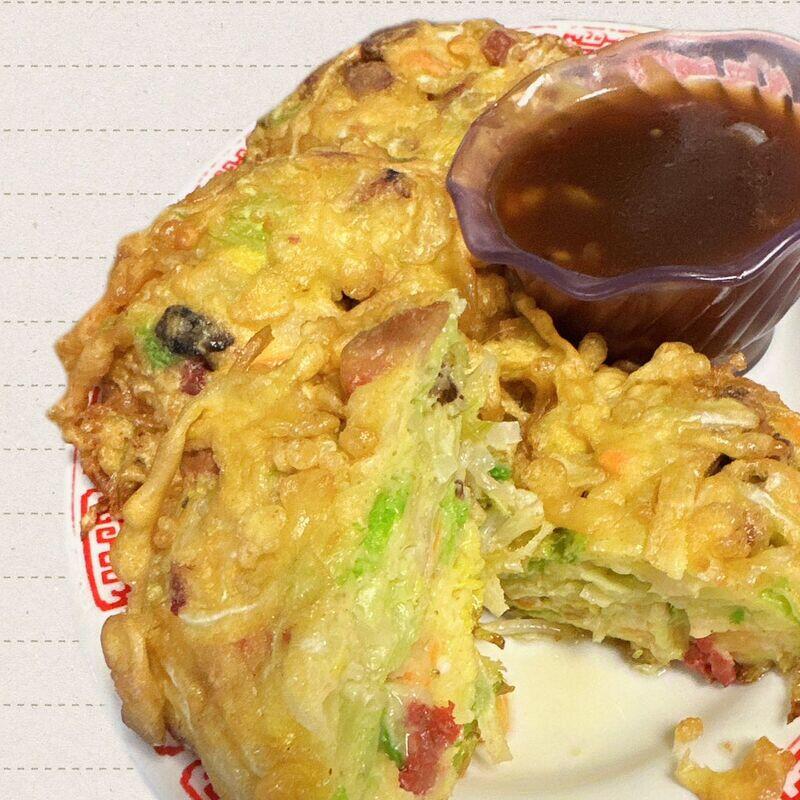Y-2 Roast Pork Egg Foo Young
