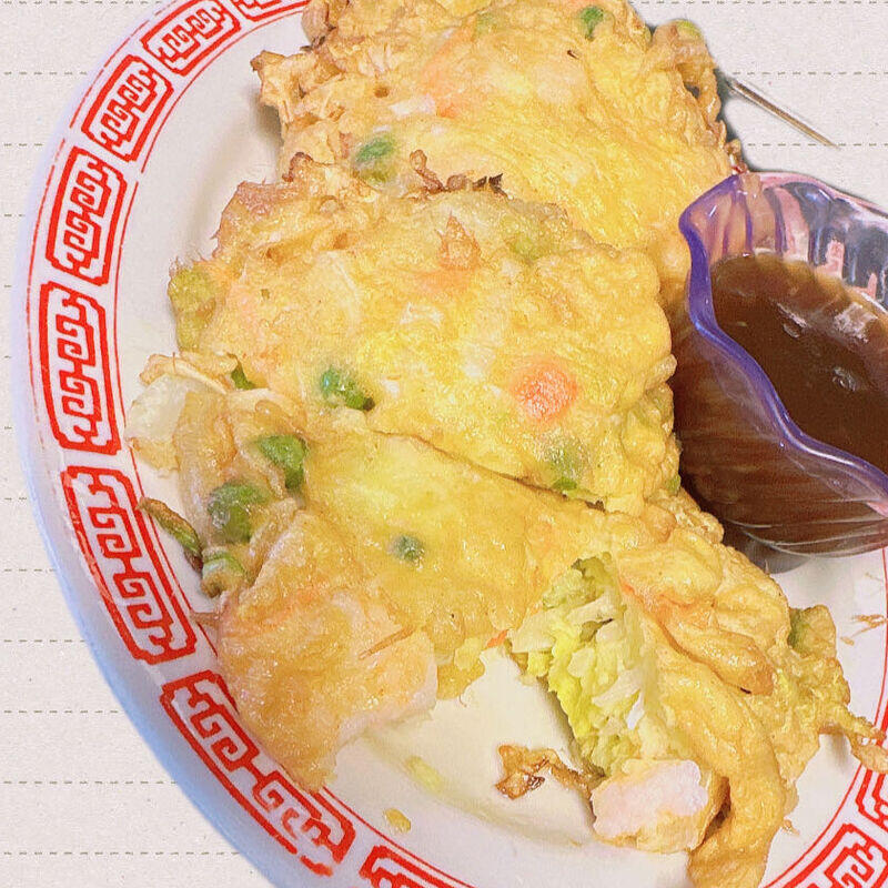 Y-4 Shrimp Egg Foo Young